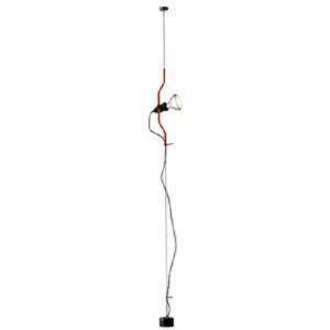 Lampada serie parentesi dimmer150w attacco e27 colore rosso f5600035