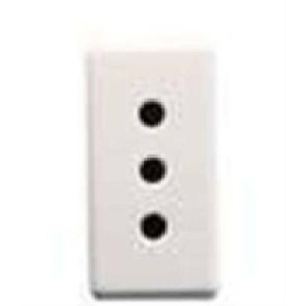 gewiss gewiss system presa 2p+t 10a standard italiano 250v ac gw20201 - foto 1