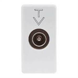 System presa coax tv-sat schermatura classe a gw20386