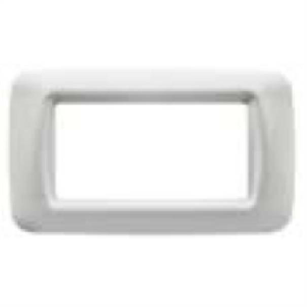 gewiss gewiss placca 4 posti colore bianco nuvola top system gw22504 - foto 1