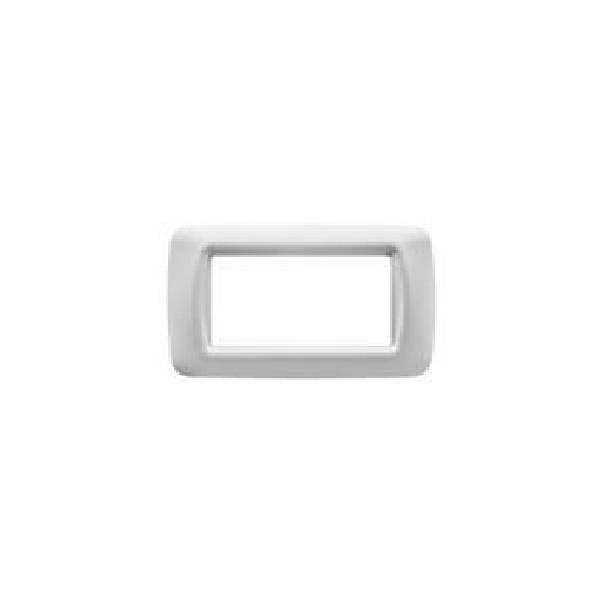 gewiss gewiss placca 4 posti colore bianco nuvola top system gw22504 - foto 2