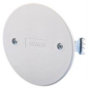 Coperchio per scatole tonde da incasso diametro 65mm colore bianco gw24218