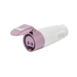 Presa mobile dritta protetta bassa tensione 24v 2p 16a gw62064