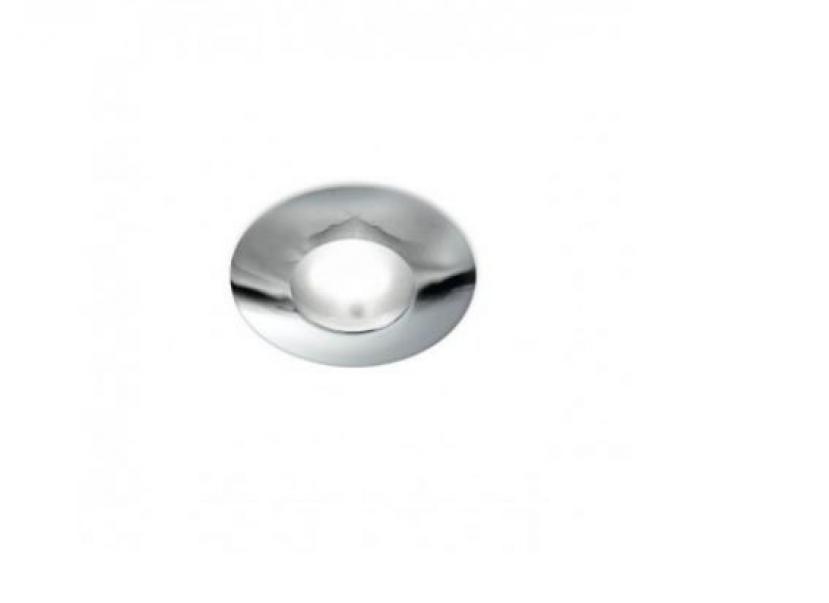 gea luce faretto da incasso aurore r g.e.a luce gfa371-rotondo- ip65 cromo attacco gu10 - foto 1