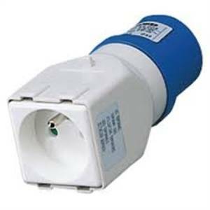 Adattatore di sistema 2p+t 16a 230v ip44 gw64211