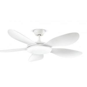 Ventilatore led 36w smarti  7172bct-5 pale-3000/4000/6000k-bianco opaco