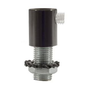 Serracavo cilindrico creative-cables in metallo 2pezzi-nero perla-serm1brx2