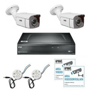 Kit videosorveglianza  1097/814-ahd 5m 4ch-2telecemere e 1hvr