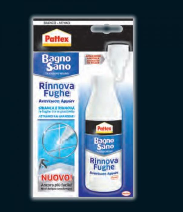 henkel italia pattex bagno sano henkel 2679541-rinnova fughe bianco-125ml - foto 1