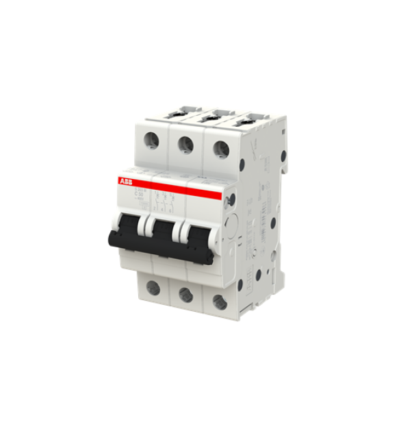 Interruttore magnetotermico ABB 50A 3P 10kA tipo C -  S543996 01