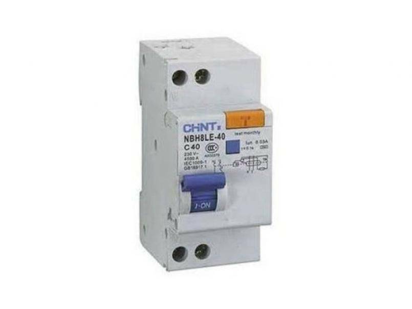 CHINT interruttore differenziale puro bipolari 230 vac 2 moduli 2poli salvavita 30 ma0,03 2x40a 30ma - 61212  01