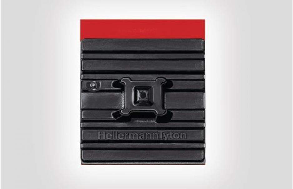 hellermanntyton basetta adesiva hellermann tyton 151-02219-flex 28x28-100 pezzi - foto 1