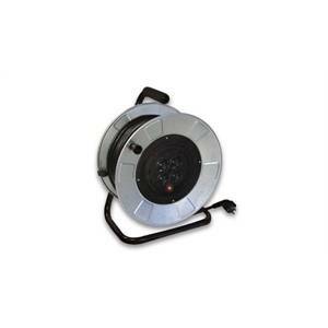Avvolgicavo 3x1,5 5p 16a+t+disgiuntore 50mt 14561