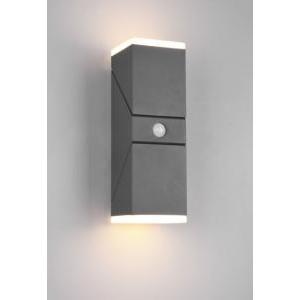 Applique led avon  270660242-diffusori orientabili-altezza 28cm-antracite