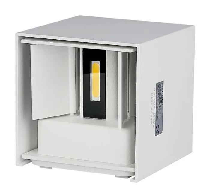 v-tac lampada da parete led v-tac 217079 vt-759-n - ip65 5w 3000k-bianco - foto 1