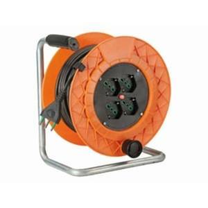 Avvolgicavo 3x1,5 25mt 4p+disgiuntore 16a 10220