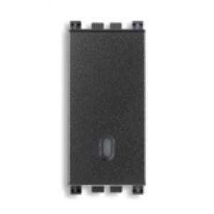 Arke' interruttore illuminabile 1p 16 ax 250v colore grigio 19001