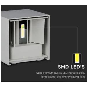 Lampada da parete led  217089 vt-759-g-n -5w 4000k ip65