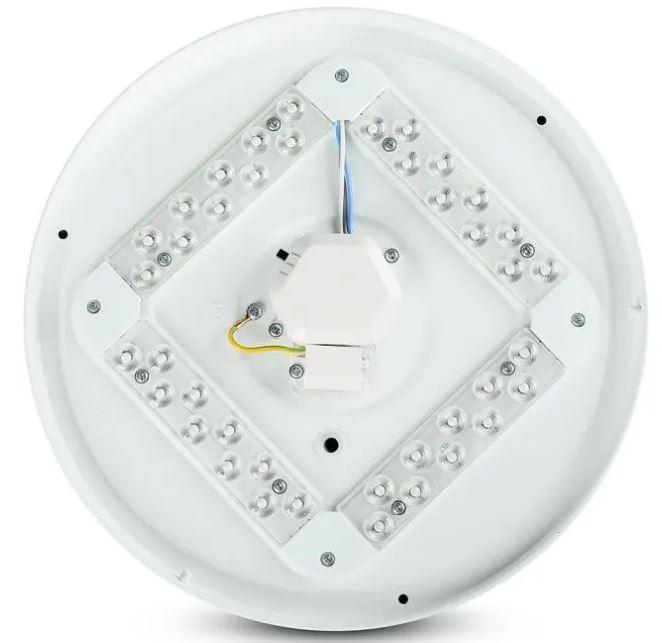 v-tac plafoniera led tonda v-tac 217602  vt-8412-s -12w 3/4/6k ip20 - foto 2