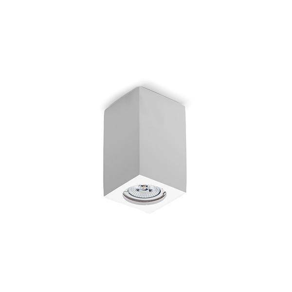 belfiore belfiore faretto a plafone da soffitto  eventualmente da pitturare e personalizzare in gesso attacco gu10 8909.004.35 - foto 1