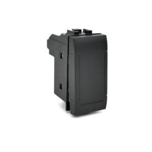 Interruttore unipolare art compatibile con bticino livinglight l4001n 16a nero - 801n art-f801ne