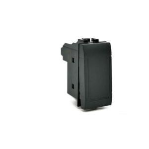 Invertitore unipolare art compatibile con bticino livinglight l4004n 16a nero - 804n - art-f804ne