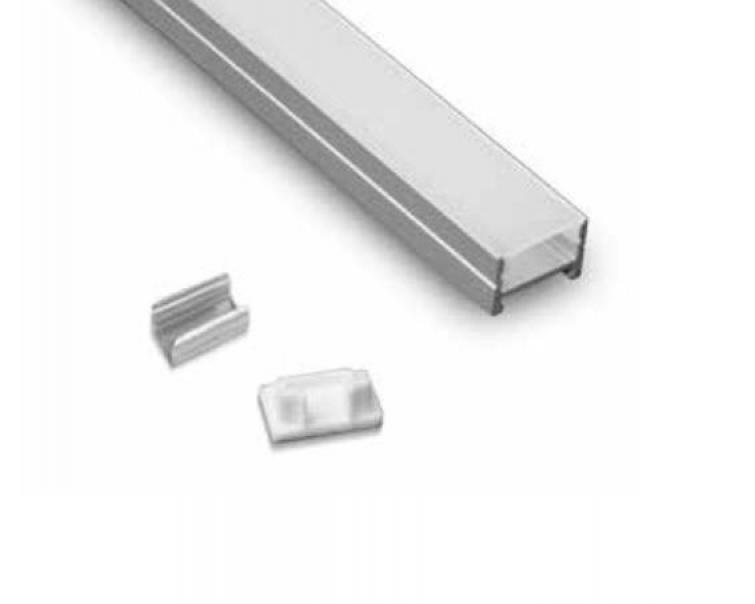 nobile illuminazione profilo alluminio bianco nobile illuminazione barra/strip/3hsw -2 metri-opale - foto 1