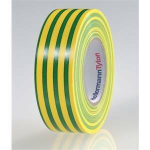 Hellermann tyton htape-flex15-25x25 mastro colore giallo verde 710-00139