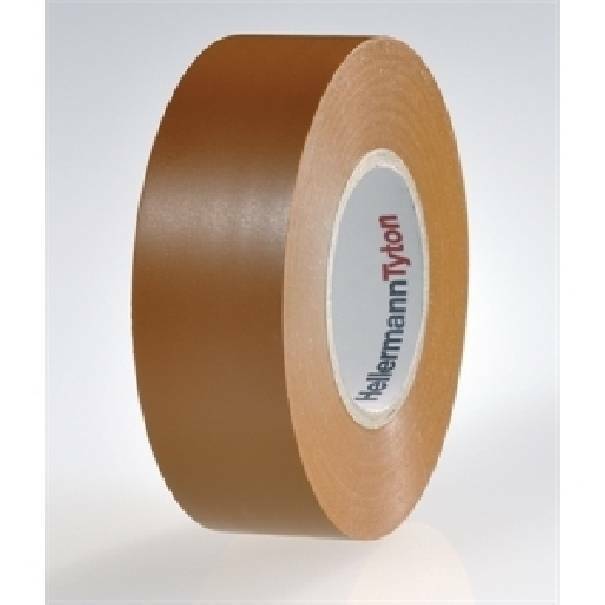 hellermanntyton hellermann tyton helatape flex 15-25x25-nastro colore marrone 710-00140 - foto 1