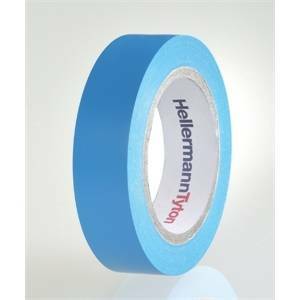 Hellermann tyton helatape flex 15 - nastro isolante in pvc multiuso colore blu 710-00100