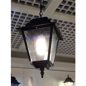 Sospensione athena grande colore nero goffrato 75w attacco e27 4013/nn