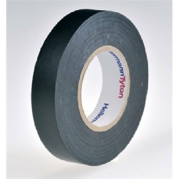 hellermanntyton hellermann tyton helatape flex 15 - nastro isolante in pvc multiuso colore nero 710-00115 - foto 1