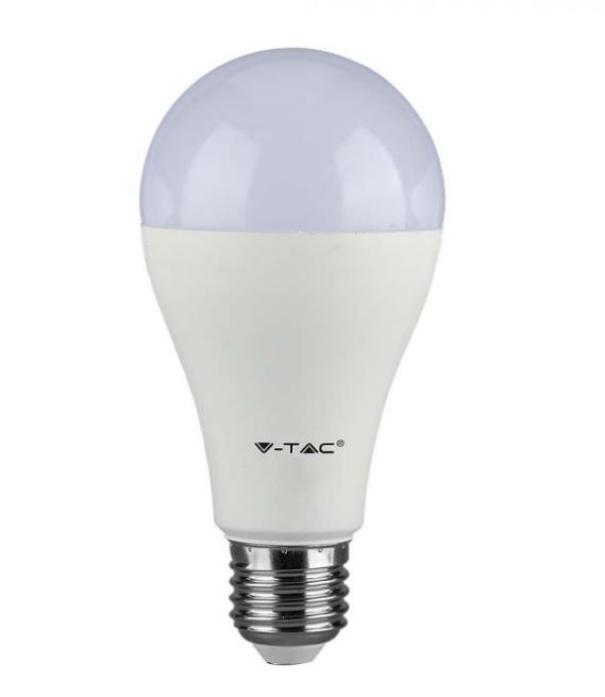 Lampadina led A65 V-tac 15W 4000K E27 VT-2015-3PC-N -212820 01