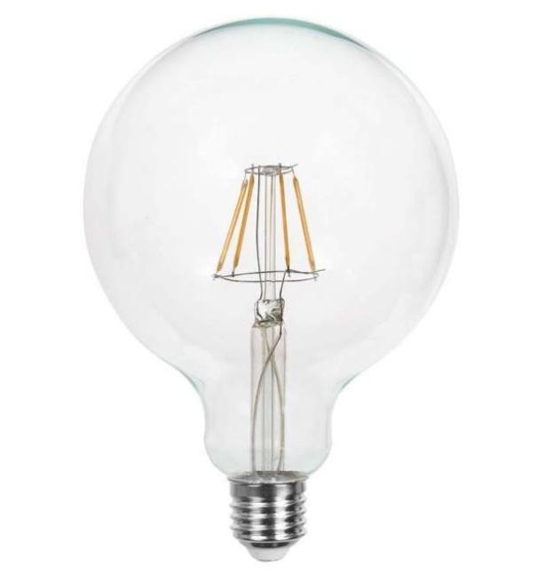 Lampadina led a filamento G125 V-tac 10W 4000K E27 VT-1979-N - 214423 01