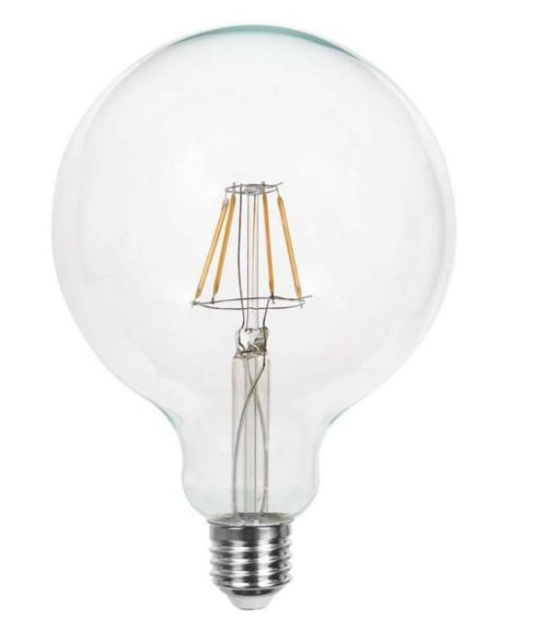 Lampadina led G125 V-tac 6W E27 3000K VT-1983-N -214304 01