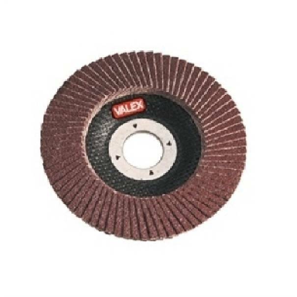 valex valex disco abrasivo all'ossido di alluminio per metalli lamellare grana 60 1464647 - foto 1