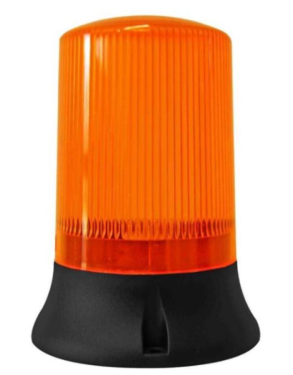 Lampeggiante a led Kros Technik da esterno lente arancio- 9SEGN1803 01