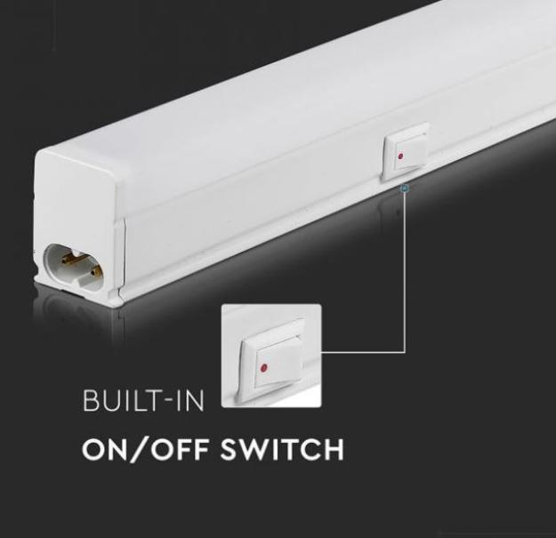 Reglette led T5 V-tac 4W 4000K 30cm-chip samsung VT-035-N - 21690 04