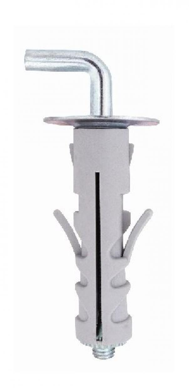 friulsider friulsider 6 tasselli in nylon con gancio medio + rondella 60904b09040f2 - foto 1