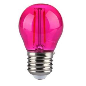 Lampadina led g45  2w e27 rosa vt-2132-p-n - 7410- 217410
