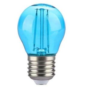 Lampadina led g45  2w e27 blu vt-2132-b-n -7412 - 217412