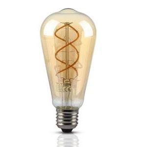 Lampadina led st64  5w e27 1800k dimmerabile vt-2065d-n -7416- 217416