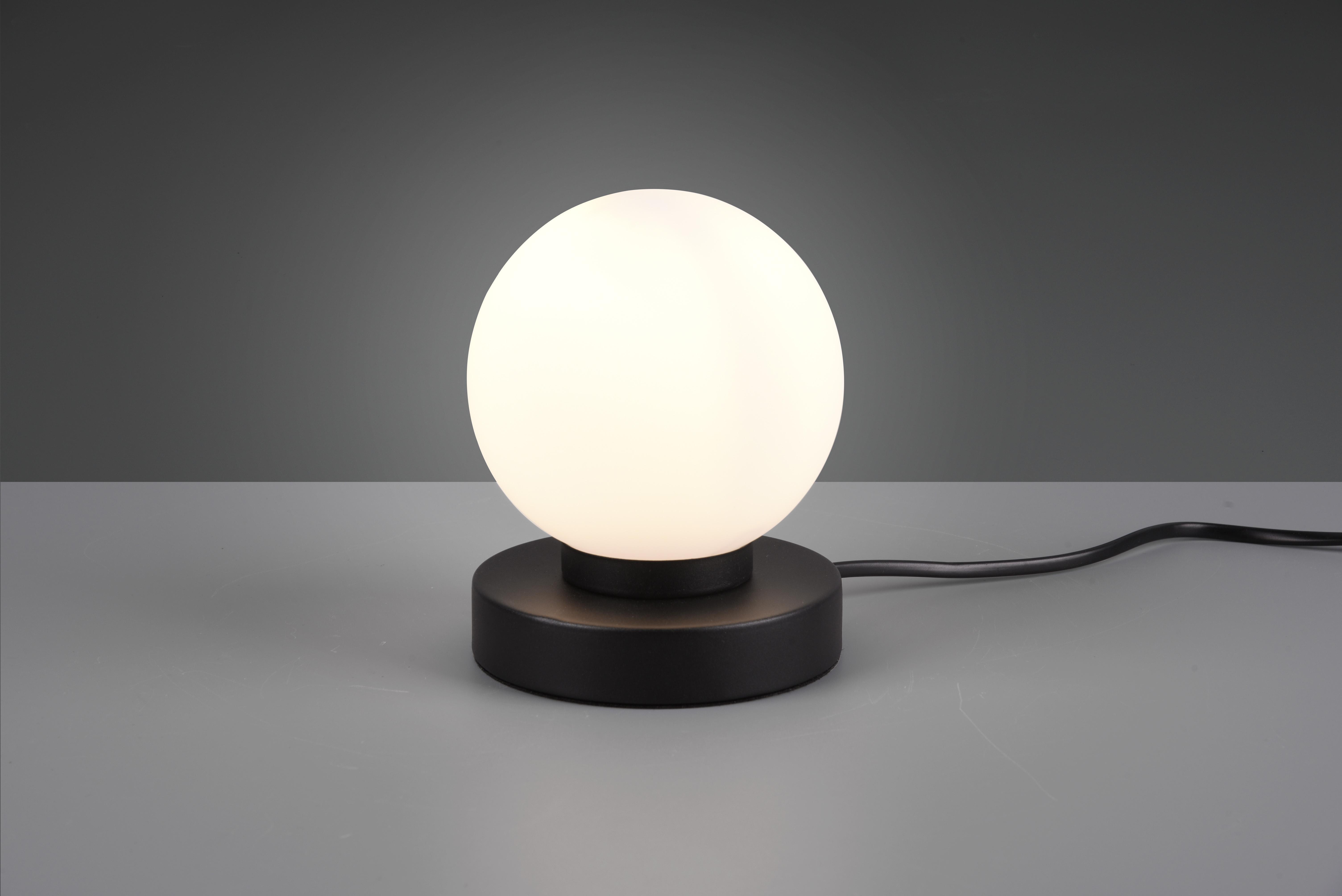 trio lighting prinz ii lamp.acc.c/sfera col nera h 15 - foto 1