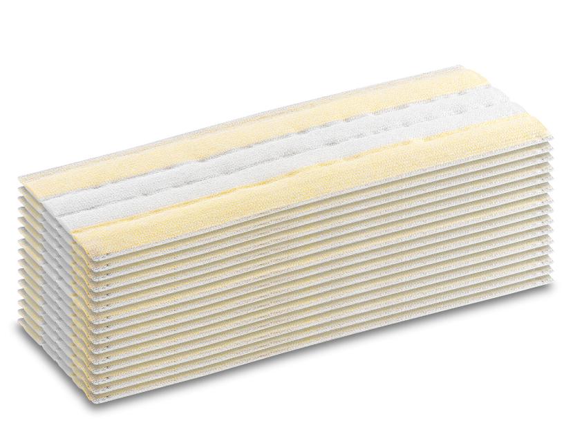 Panno usa e getta Karcher per pulitore a vapore EasyFix 15 pezzi  -  2.863-299.0 01