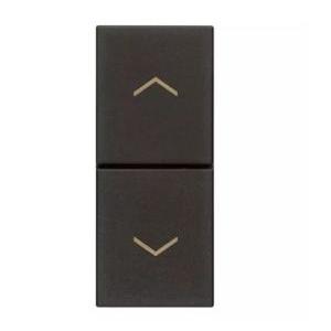 Due pulsanti interbloccati  linea con frecce-nero-30062.g