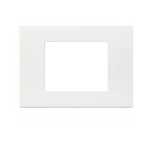 Placca  linea 3 moduli bianco-30653.00