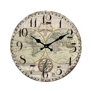Orologio tondo  vetro serigrafato diametro 33,5cm-14863