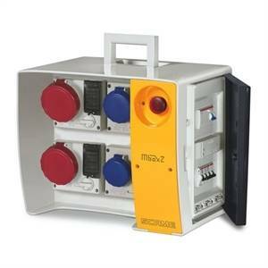 Quadro distribuzione asc ip65 2p+t 23a 230v 440x365x290  - 656.5924-113
