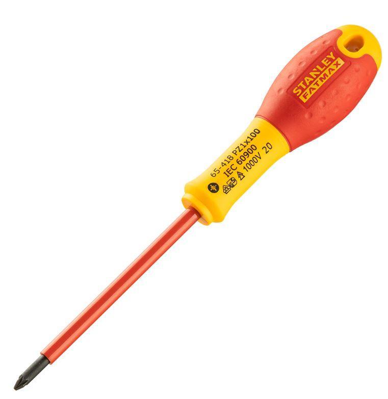 Giravite Fatmax Stanley lama isolata pozidriv 1 x100mm - 0-65-418 01