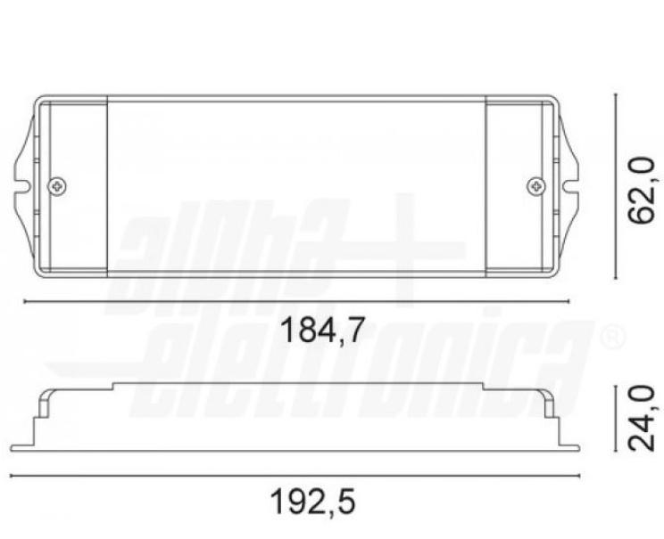 Alimentatore corrente costante per led Alpha Elettronica 60W 0.6-2,1A- KL846-10 03